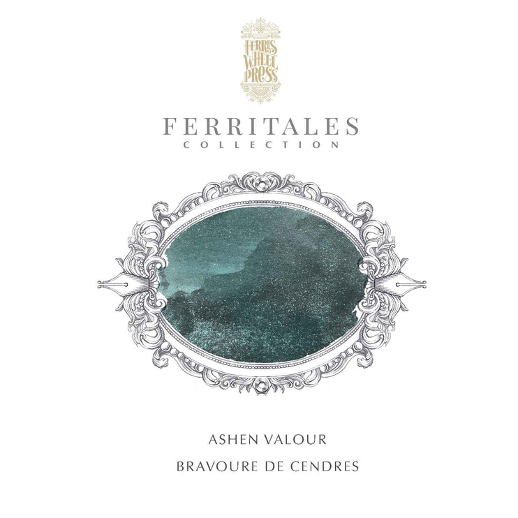 Tinta Ferritales de 20mL - Ashen Valour - ColorSwatch
