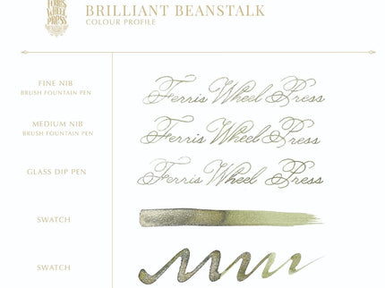 Tinta Ferritales de 20mL - Brilliant Beanstalk - ColorSwatch