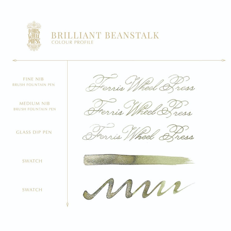 Tinta Ferritales de 20mL - Brilliant Beanstalk - ColorSwatch