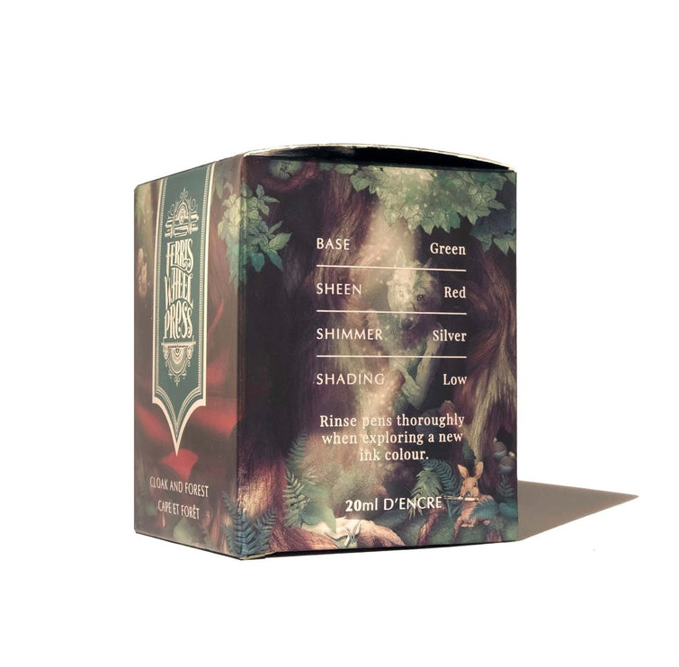 Tinta Ferritales de 20mL - Cloak and Forest - ColorSwatch