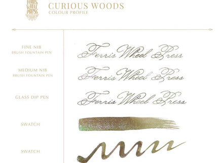 Tinta Ferritales de 20mL - Curious Woods - ColorSwatch
