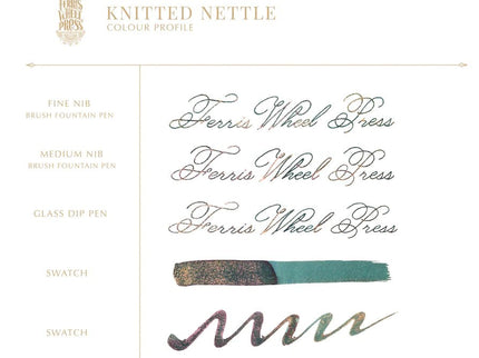 Tinta Ferritales de 20mL - Knitted Nettle - ColorSwatch