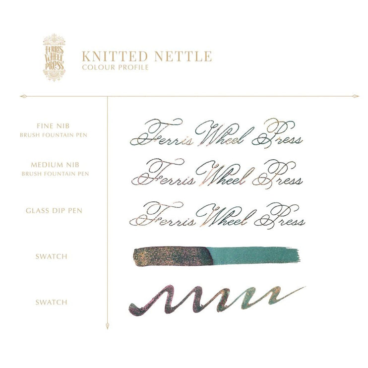 Tinta Ferritales de 20mL - Knitted Nettle - ColorSwatch