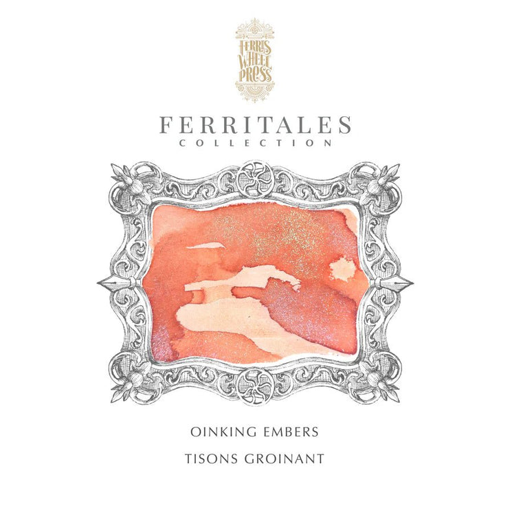 Tinta Ferritales de 20mL - Oinking Embers - ColorSwatch