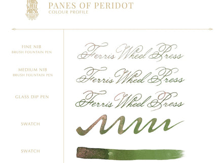 Tinta Ferritales de 20mL - Panes of Peridot - ColorSwatch