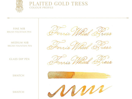 Tinta Ferritales de 20mL - Plaited Gold Tress - ColorSwatch