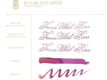 Tinta Ferritales de 20mL - Sugar and Spite - ColorSwatch