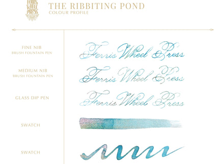 Tinta Ferritales de 20mL - The Ribbiting Pond (Edición limitada) - ColorSwatch