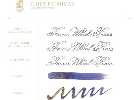 Tinta Ferritales de 20mL - Tides of Midas - ColorSwatch
