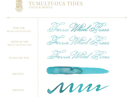 Tinta Ferritales de 20mL - Tumultuous Tides (Edición limitada) - ColorSwatch