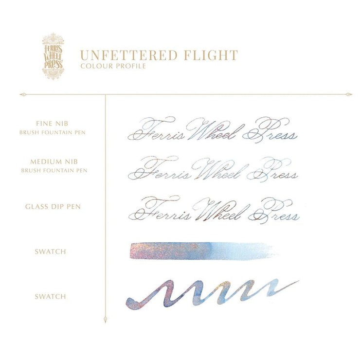 Tinta Ferritales de 20mL - Unfettered Flight - ColorSwatch