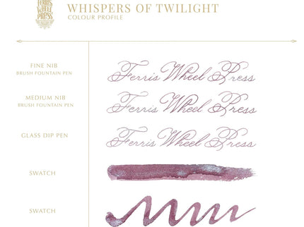 Tinta Ferritales de 20mL - Whispers of Twilight - ColorSwatch