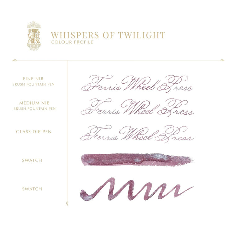 Tinta Ferritales de 20mL - Whispers of Twilight - ColorSwatch