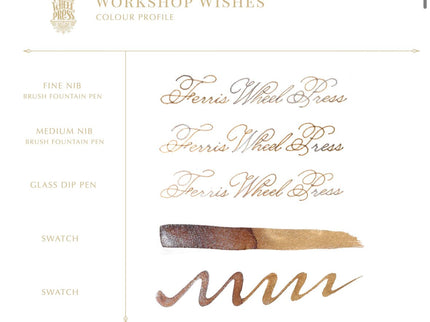 Tinta Ferritales de 20mL - Workshop Wishes - ColorSwatch