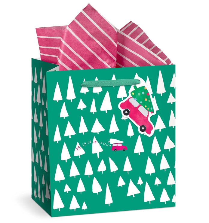 Tissue Paper - Red Stripe - ColorSwatch