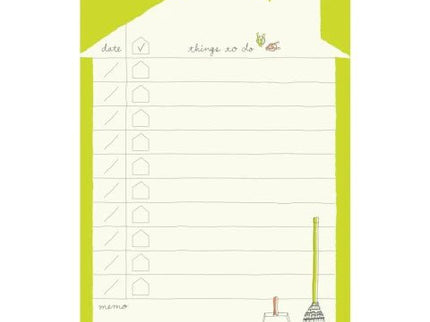 To Do Memo Pad - Zakka - ColorSwatch