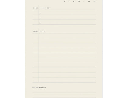 "To Do Today" Notepad - 50 hojas