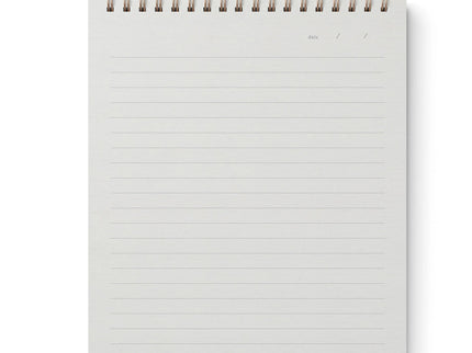 "To Note" Cuaderno Vertical de Líneas - Charcoal - ColorSwatch