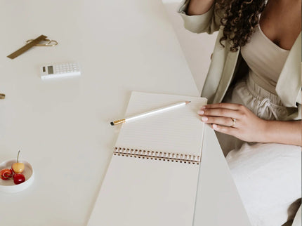 "To Note" Cuaderno Vertical de Líneas - Mint - ColorSwatch