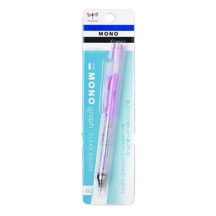 Portaminas Mono Graph Clear - 0.5mm - Purple