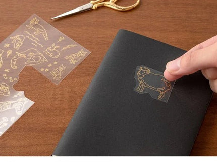 Transfer Foil Stickers - Animales Terrestres - ColorSwatch