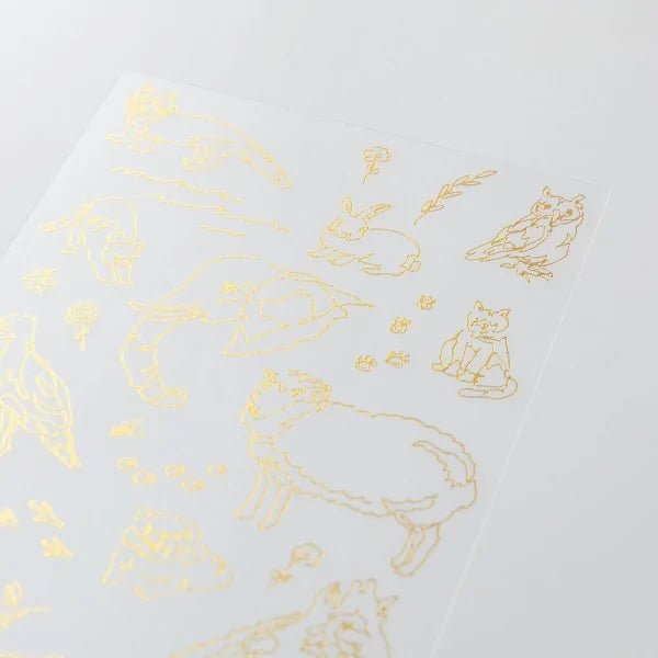 Transfer Foil Stickers - Animales Terrestres - ColorSwatch