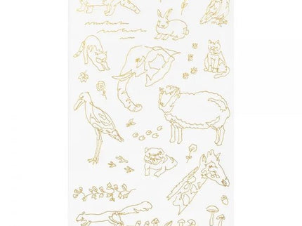 Transfer Foil Stickers - Animales Terrestres - ColorSwatch