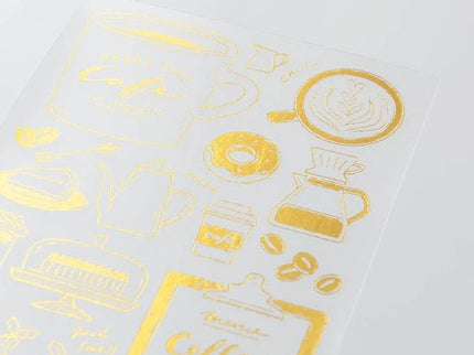 Transfer Foil Stickers - Café - ColorSwatch