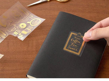 Transfer Foil Stickers - Café - ColorSwatch