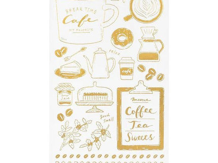 Transfer Foil Stickers - Café - ColorSwatch