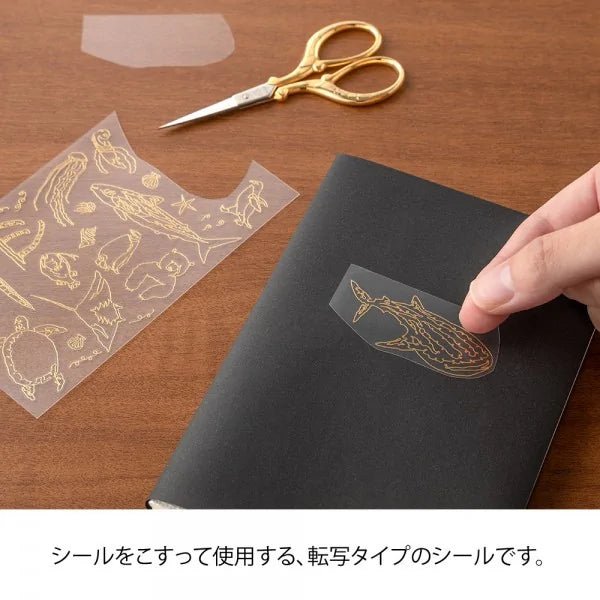 Transfer Foil Stickers - Criaturas Marinas - ColorSwatch