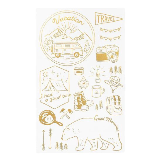 Transfer Foil Stickers - Exterior - ColorSwatch