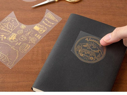 Transfer Foil Stickers - Exterior - ColorSwatch