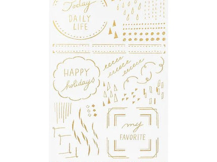 Transfer Foil Stickers - Geometric Patterns - ColorSwatch