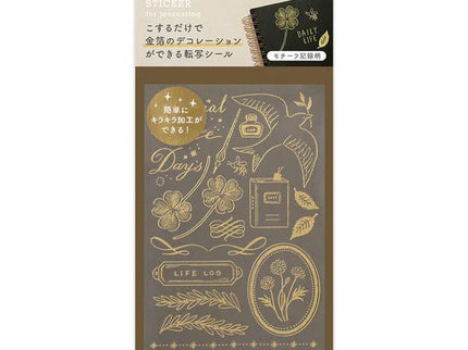 Transfer Foil Stickers - Happy Motifs - ColorSwatch