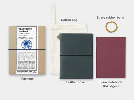 TRAVELER's notebook Cover - Passport - Blue - ColorSwatch