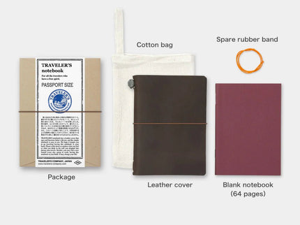 TRAVELER's notebook Cover - Passport - Brown - ColorSwatch