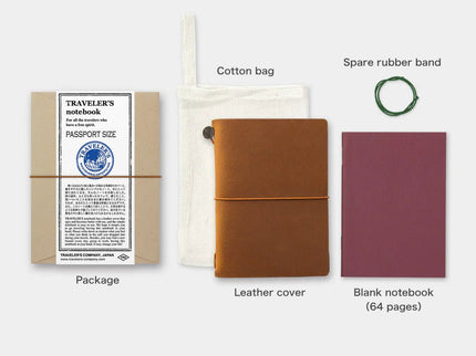 TRAVELER's notebook Cover - Passport - Camel - ColorSwatch