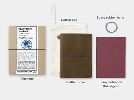 TRAVELER's notebook Cover - Passport - Olive - ColorSwatch