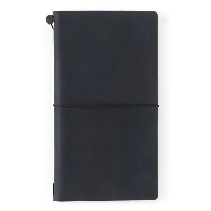 TRAVELER's notebook Cover - Regular Size - Black - ColorSwatch