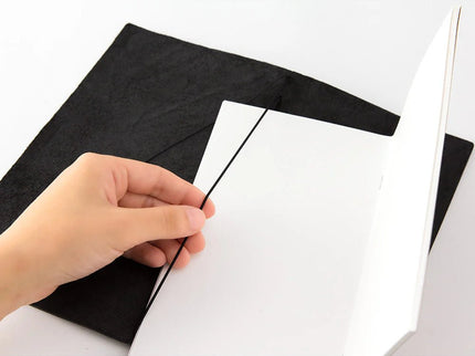 TRAVELER's notebook Cover - Regular Size - Black - ColorSwatch