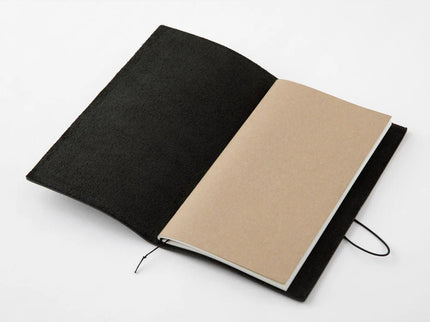 TRAVELER's notebook Cover - Regular Size - Black - ColorSwatch