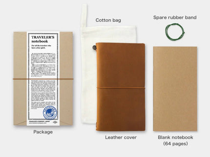 TRAVELER's notebook Cover - Regular Size - Camel - ColorSwatch