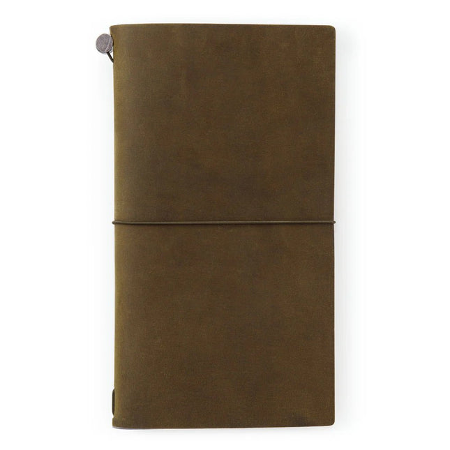 TRAVELER's notebook Cover - Regular Size - Olive - ColorSwatch