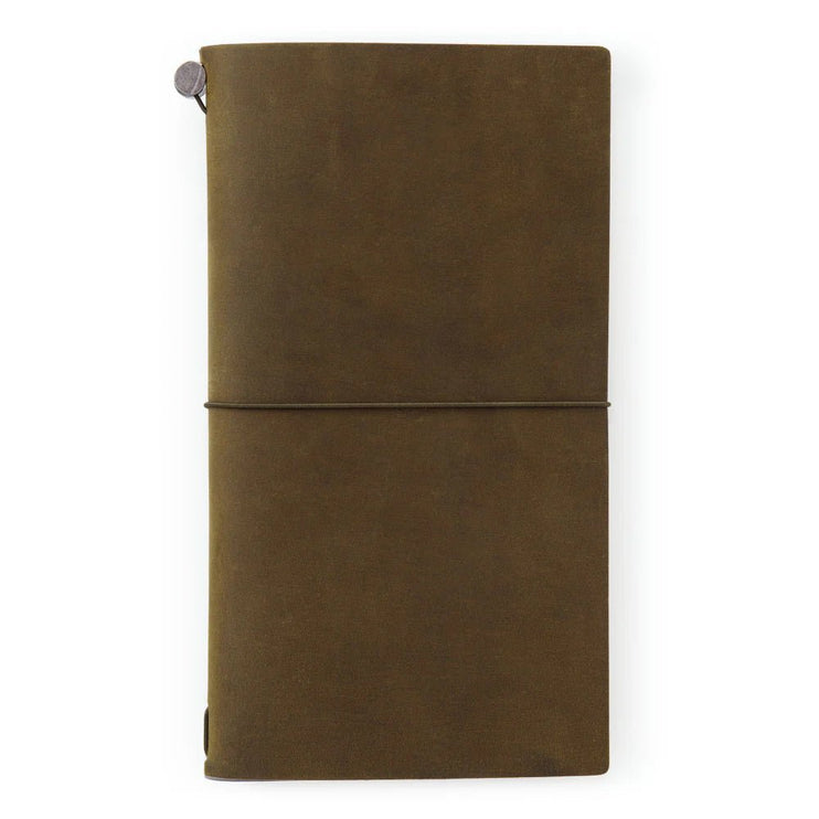 TRAVELER's notebook Cover - Regular Size - Olive - ColorSwatch