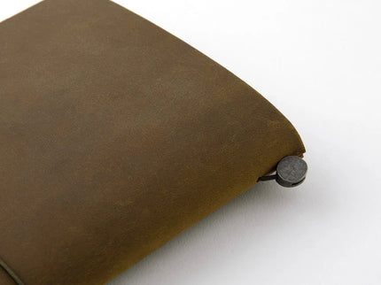 TRAVELER's notebook Cover - Regular Size - Olive - ColorSwatch