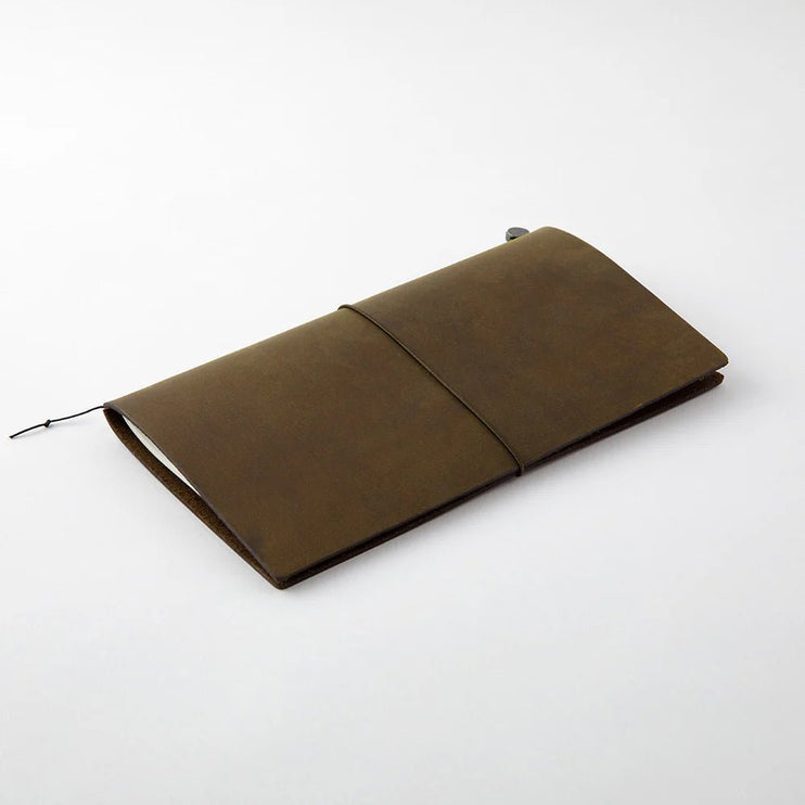 TRAVELER's notebook Cover - Regular Size - Olive - ColorSwatch