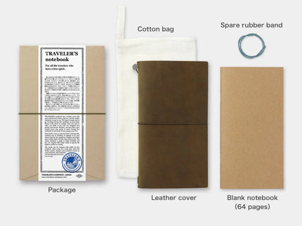 TRAVELER's notebook Cover - Regular Size - Olive - ColorSwatch