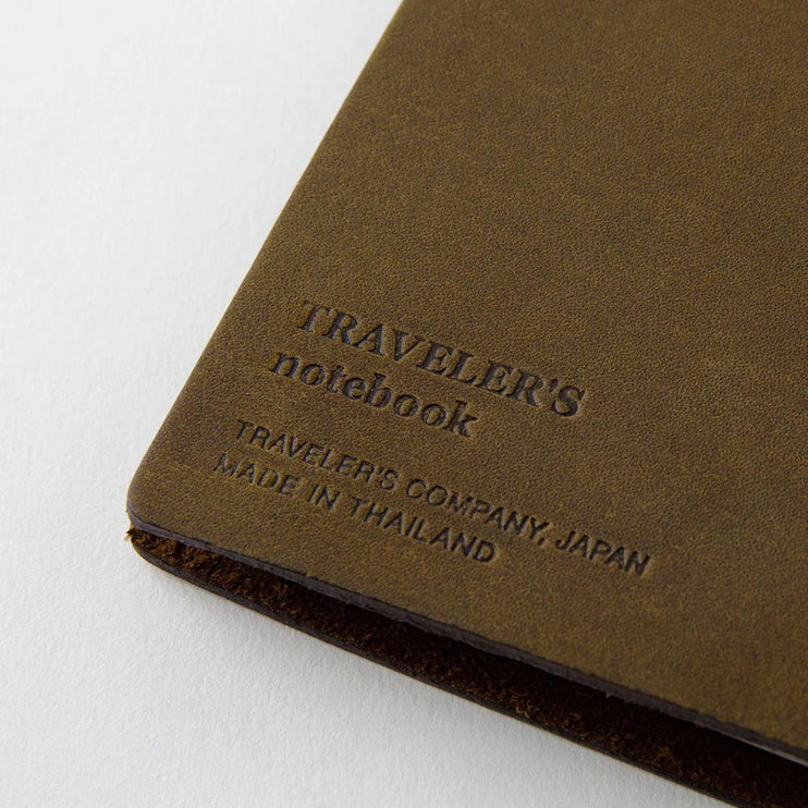 TRAVELER's notebook Cover - Regular Size - Olive - ColorSwatch