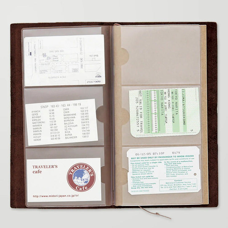 TRAVELER's notebook Refill - 007 Card File - ColorSwatch